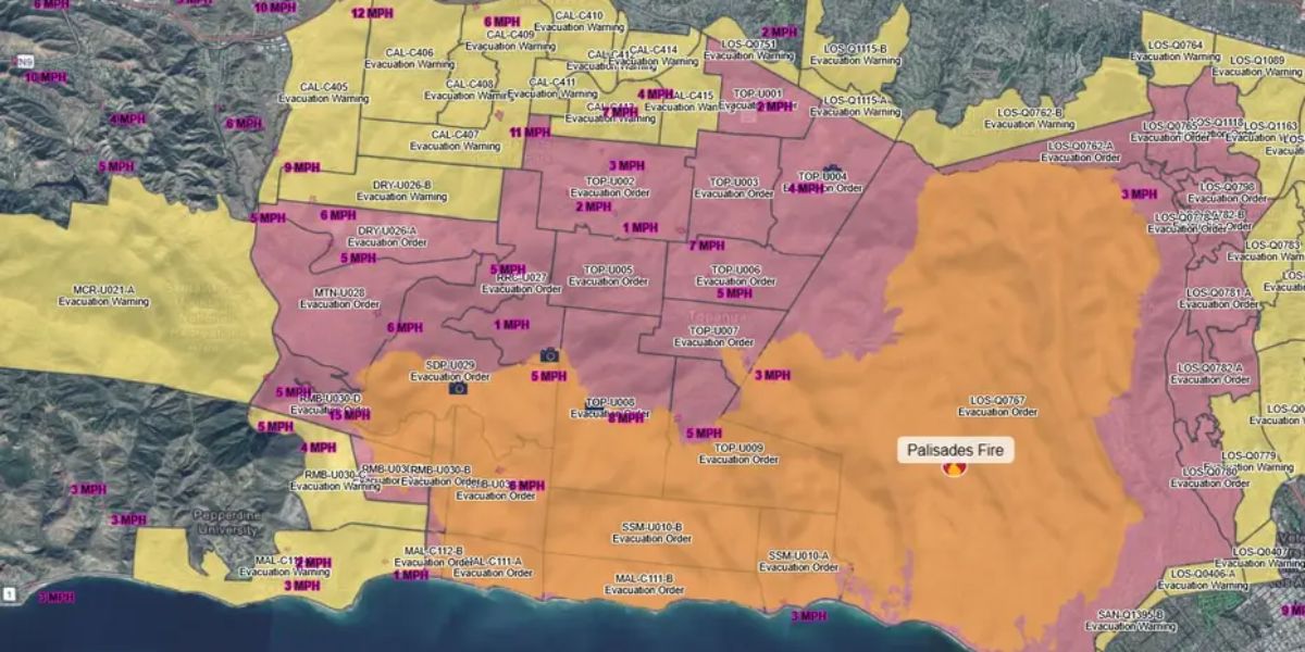 How Los Angeles Zoning Affects Neighborhood Evacuation Routes